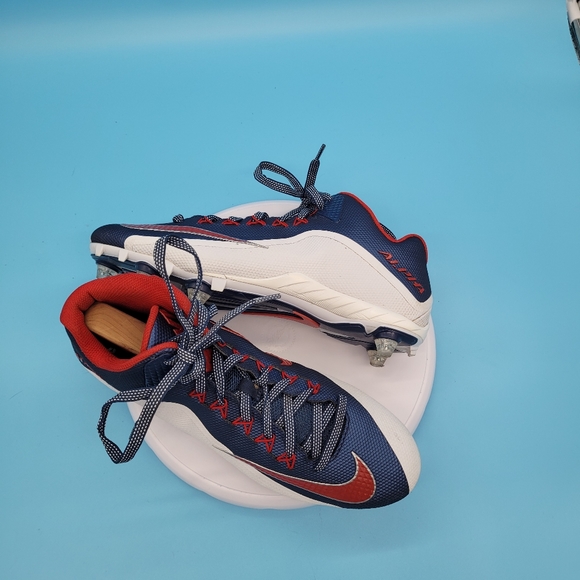 Nike Alpha Pro 2 3/4 TD Football Cleats Men Size 12.5 - 742766-413 - Picture 8 of 9